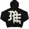 Mixed Emotion End Rhinestone Hoodie