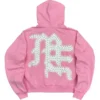 Mixed Emotion rhinestone embellished hoodie