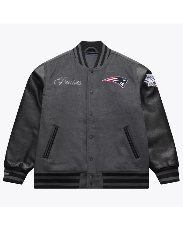 New England Patriots Legacy Made Varsity Jacket
