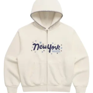 New York Yankees Star Fleece Full-Zip Hoodie