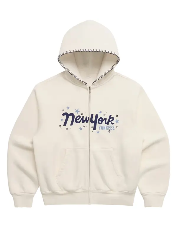 New York Yankees Star Fleece Full-Zip Hoodie