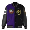 OVO Batman x The Joker Split Varsity Jacket