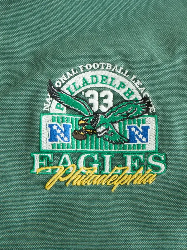 Philadelphia Eagles hooded bomber jacket