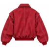 Red Bomber Jacket