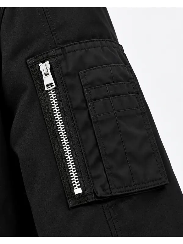 Sacai x Carhartt WIP Hooded Blouson Jacket 2026 Black