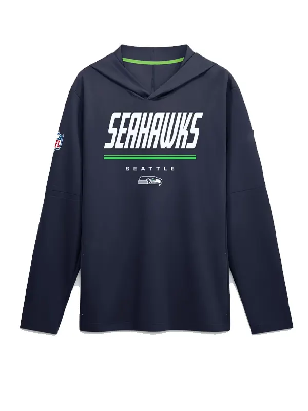 Seattle Seahawks Game On Long Sleeves Hooded T-shirt