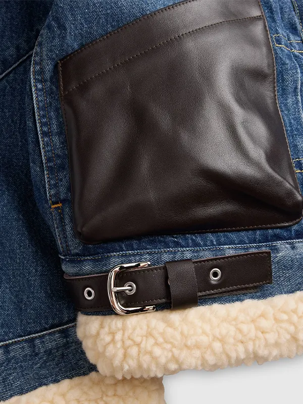 Levis Sacai Sherpa Jacket - Image 3