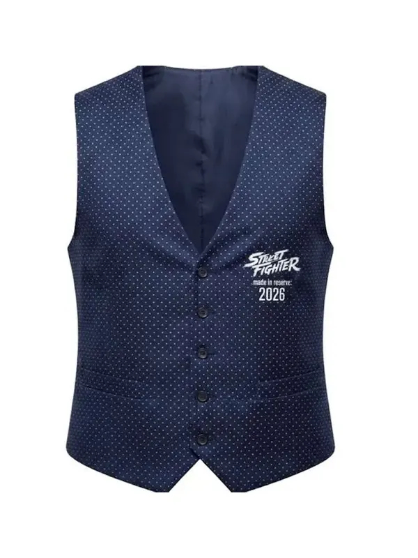 Street Fighter 2026 Olivier Richter's Zangief Black Vest