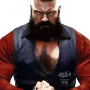 Street Fighter 2026 Zangief Black Vest