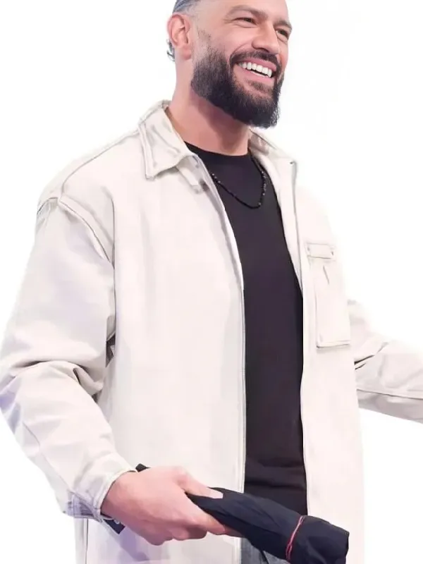 Street Fighters Event 2026 Roman Reigns White Jacket - Image 3
