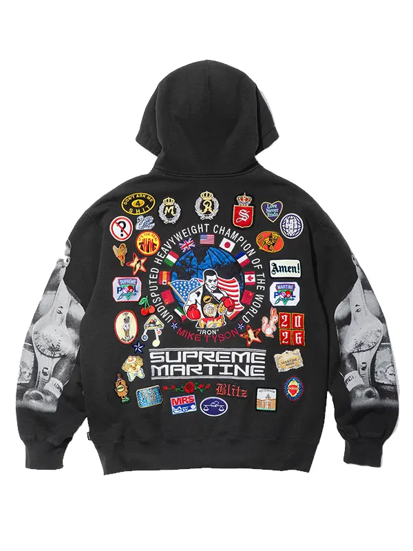 Supreme x Martine Rose Zip Up Hoodie - Image 2