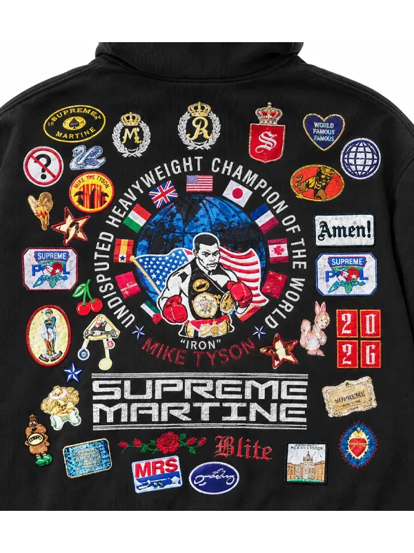 Supreme Martine Rose Mike tyson Hoodie