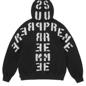 Supreme Mirrored Appliqué Hooded Sweatshirt