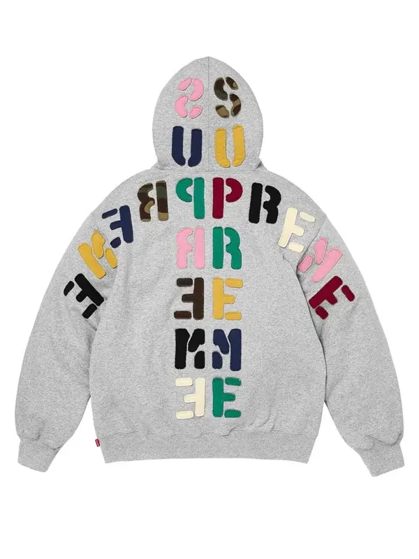 Supreme Mirrored Appliqué Hoodie - Image 7