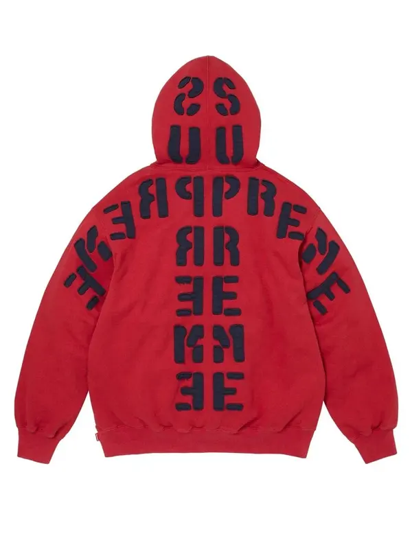 Supreme Mirrored Appliqué Hoodie - Image 4