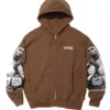 Supreme x Martine Rose Zip Up Hooded Sweatshirt