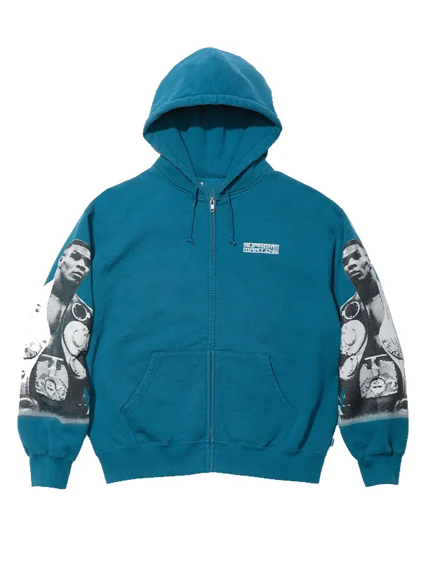 Supreme x Martine Rose Zip Up Hoodie Blue