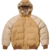 Supreme x Timberland suede puffer jacket