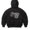 Supreme x Timberland suede puffer jacket 2026 black