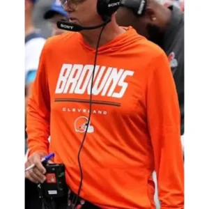 Todd Monken Preseason 2026 Browns Orange Hooded T-Shirt