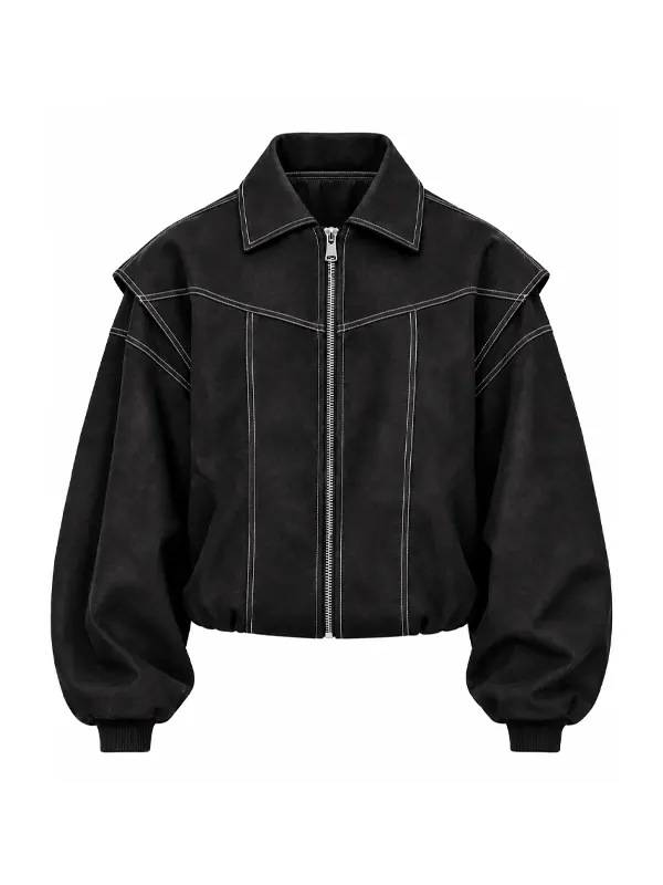 Wholesale black Bomber Jacket