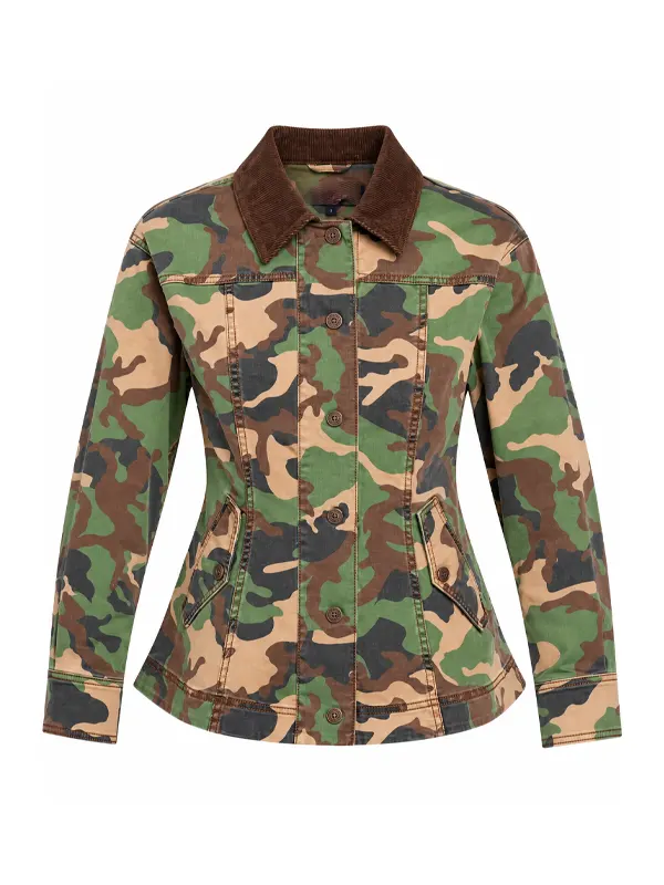 Women Camouflage Jacket