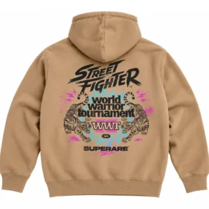 World Warrior Street Fighter hoodie