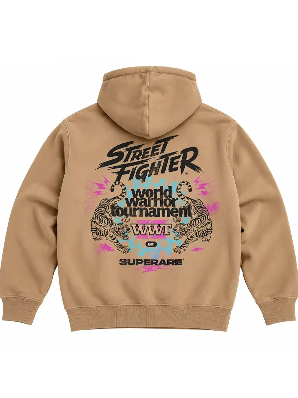 World Warrior Street Fighter hoodie