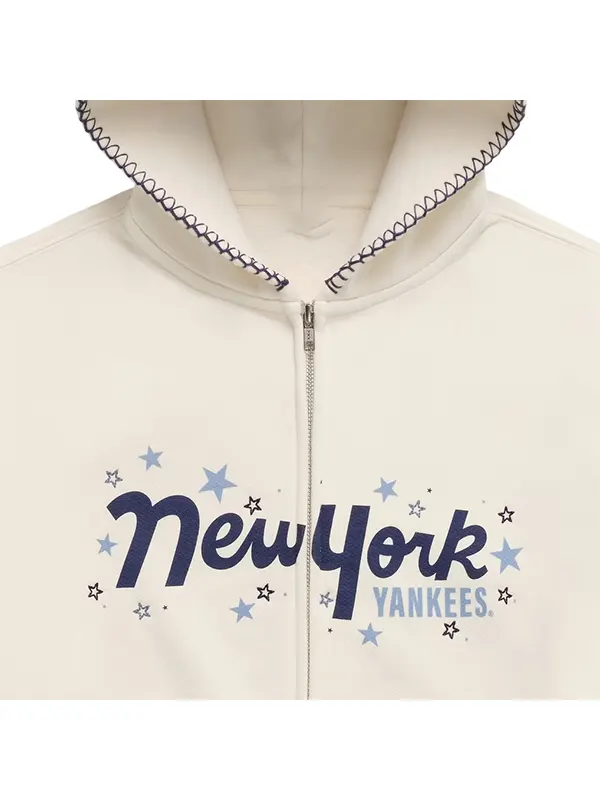 Yankees Madhappy Star fleece zip hoodie