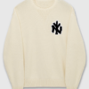 Staple Pigeon Yankees cream cotton knit jumper