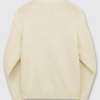 Staple X New York Yankees off-white ribbed crewneck sweater